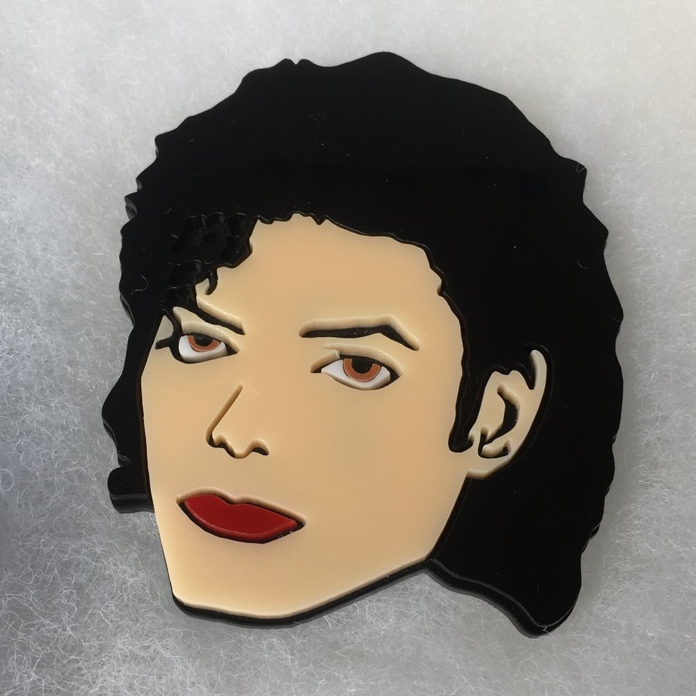 Yazbukey "Michael Jackson" Brooch